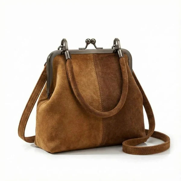 Élise - Sac à main structuré en cuir végétal texturé